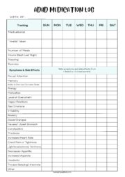 Free ADHD Medication Tracker: Log Symptoms and Meds - Honestly ADHD