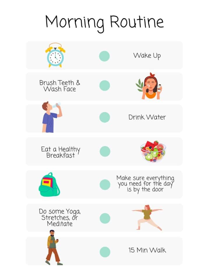 The ADHD Friendly Morning Routine free Printable Checklist Honestly ADHD