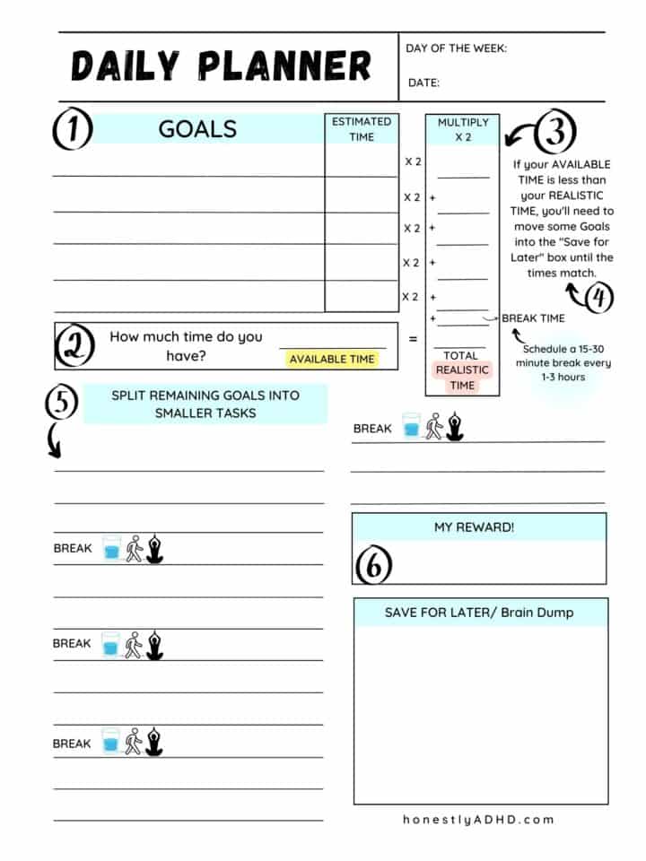 free-printable-adhd-daily-planner-achieve-realistic-goals-honestly-adhd